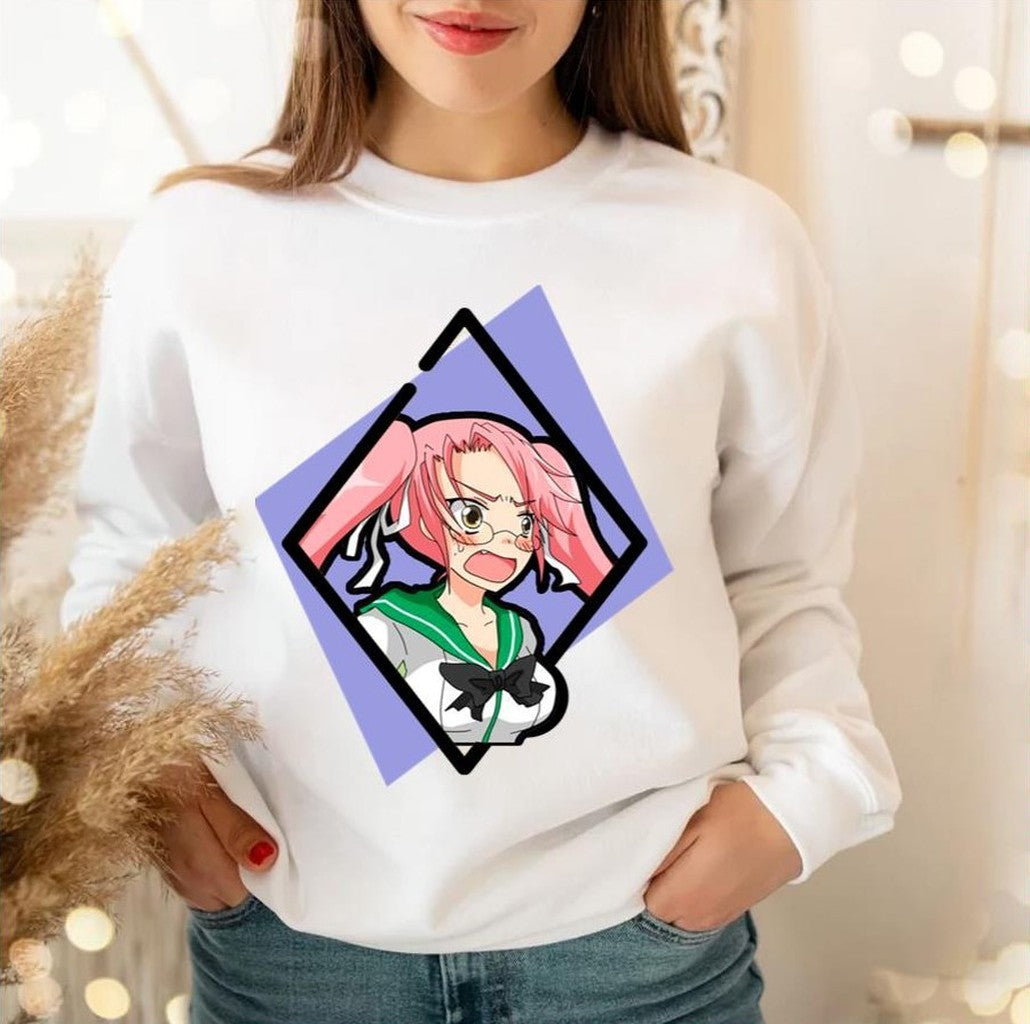 Saya Takagi Highschool Of The Dead Unisex Sweatshirt