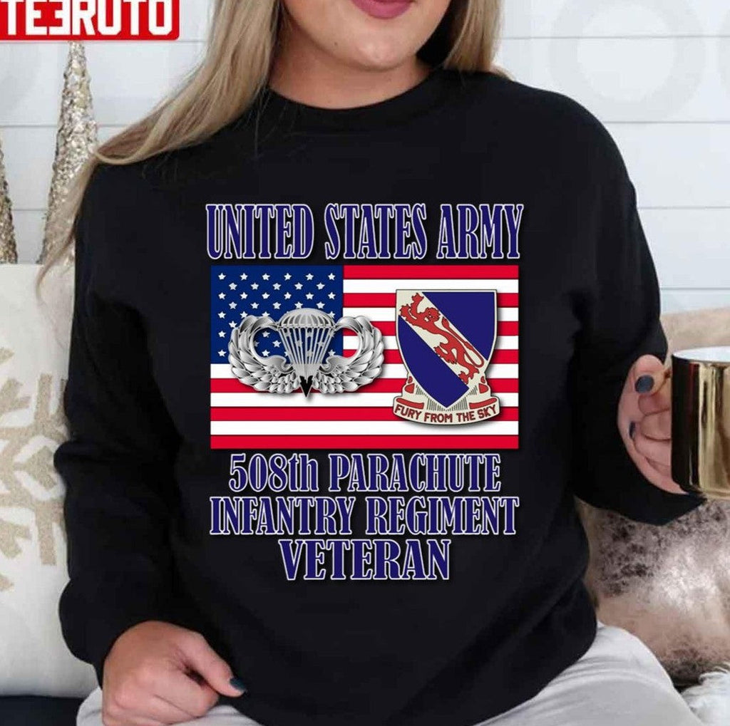 508th Parachute Infantry Regiment Veteran Unisex Sweatshirt