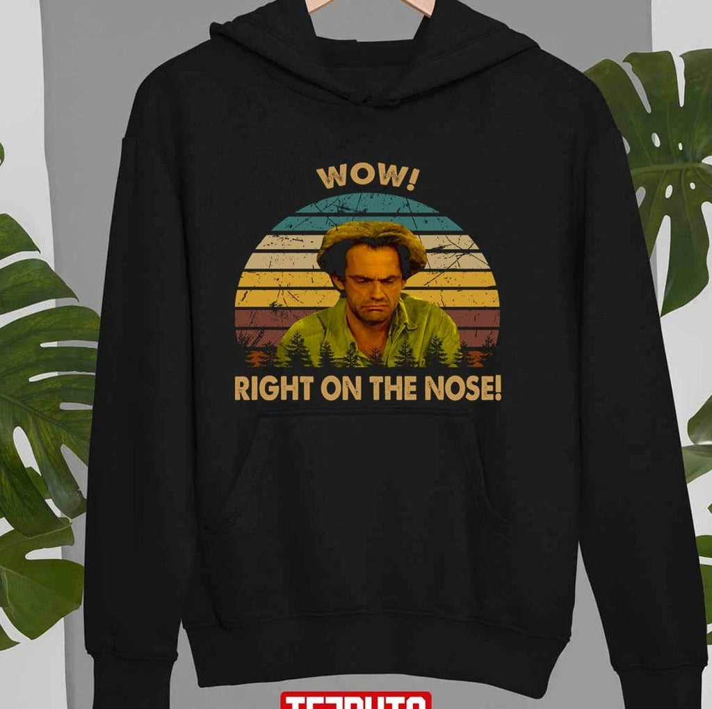 Right On The Nose Jim Jim Ignatowski Taxi Quote Unisex T-shirt