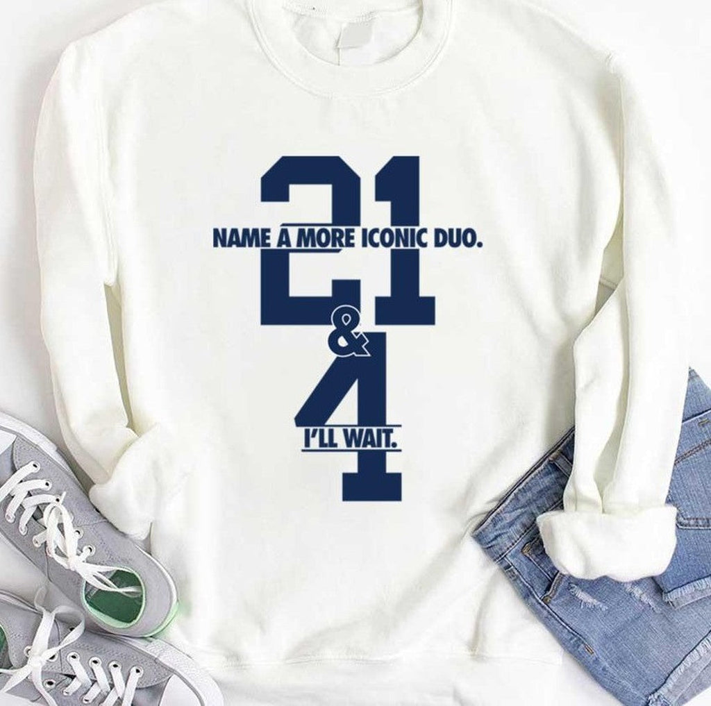 Name A More Iconic Duo 21 &amp; 4 I'll Wait Unisex T-shirt