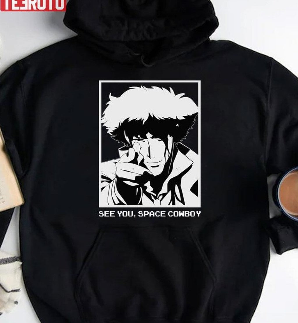 See You Space Spike Spiegel Cowboy Bebop Graphic Unisex T-Shirt