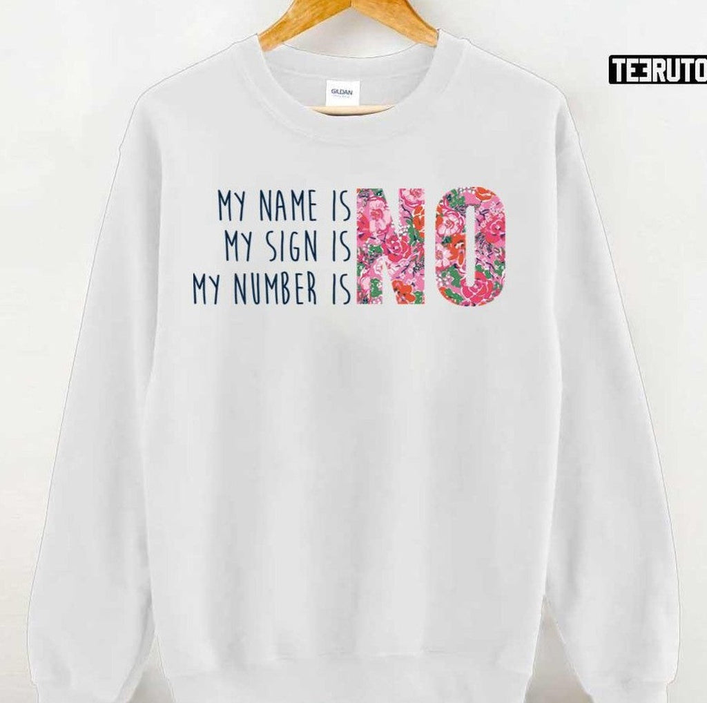 My Name Is No Carly Rae Jepsen Unisex T-shirt