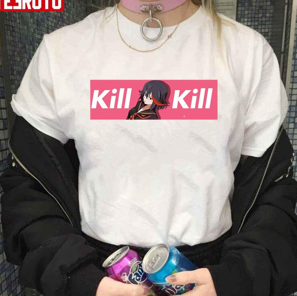 Banner Style Art Ryuko Matoi Kill La Kill Unisex T-shirt