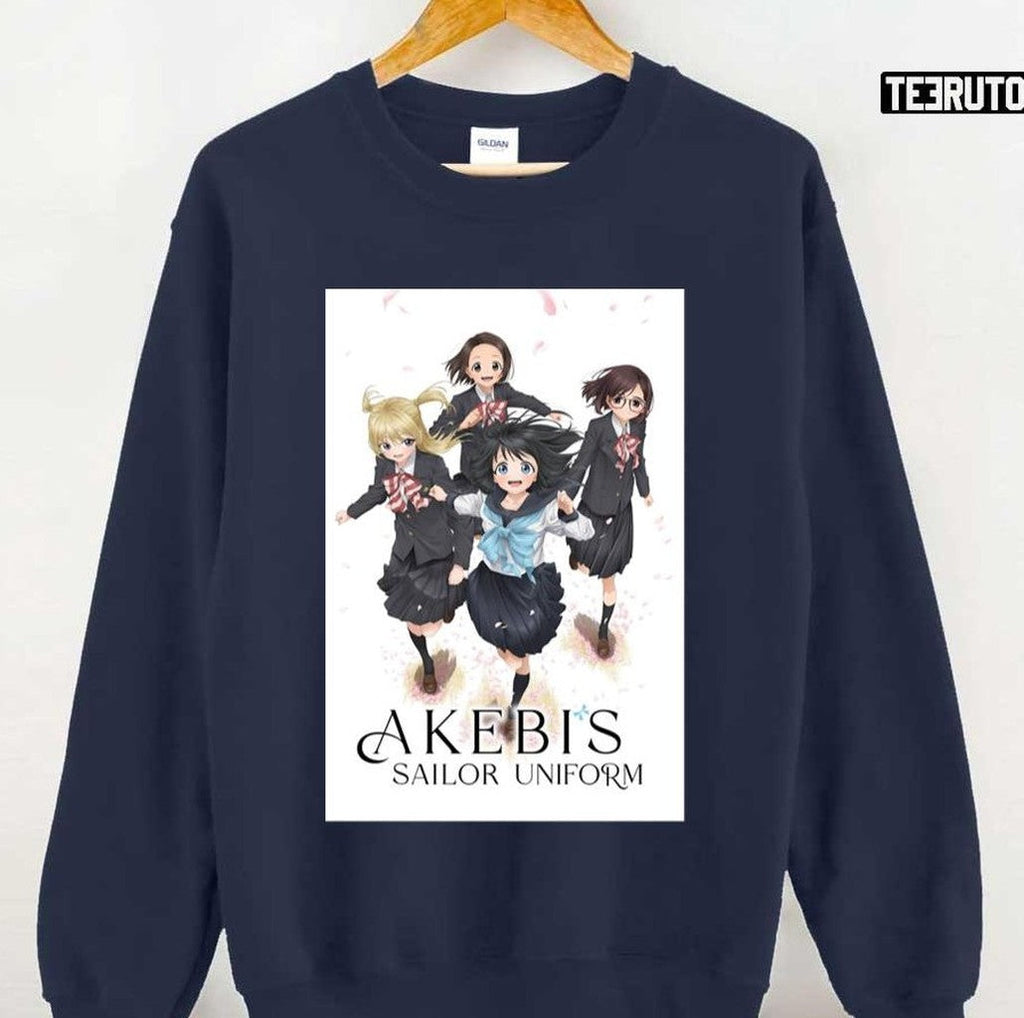 Roubai Private Academy Girls Akebi's Sailor Uniform Unisex Sweatshirt