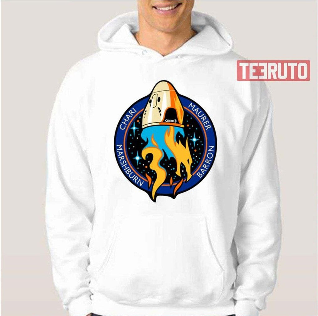 Spacex Crew 3 Mission Unisex T-Shirt