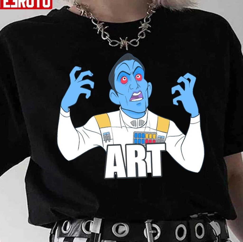 Art Meme Grand Admiral Thrawn Unisex T-Shirt