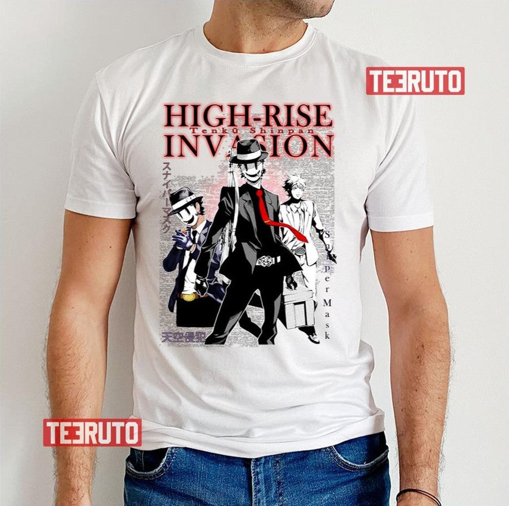 Sniper Mask High Rise Invasion Unisex T-Shirt