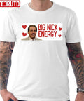 Big Nick Energy Hearts Unisex T-Shirt
