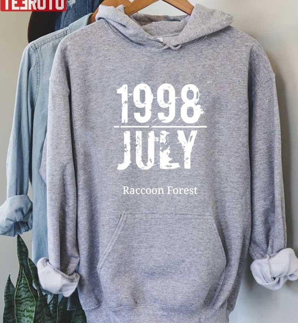 Raccoon Forest City July 1998 Unisex Hoodie