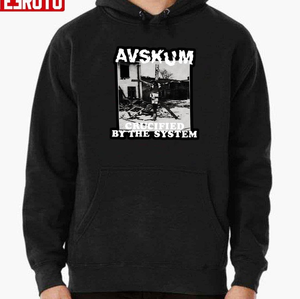 Avskum Cruicified By The System Unisex T-Shirt