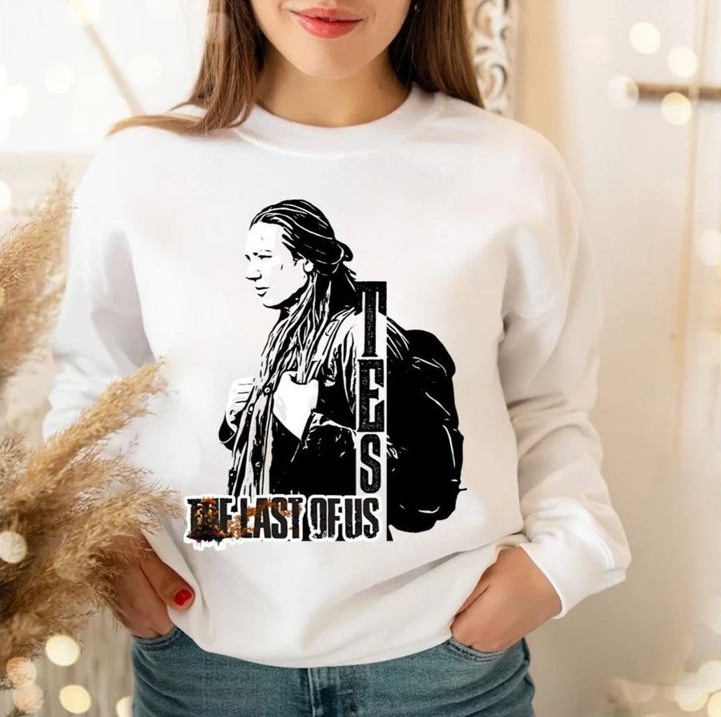 Tess Black Art The Last Of Us Unisex Sweatshirt