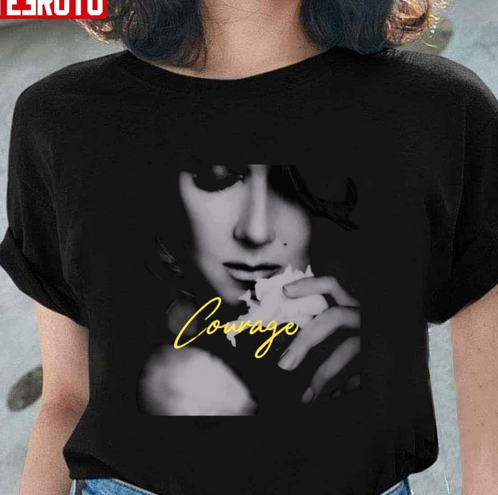 Singer Celine Dion Courage Tour 2019 Unisex T-Shirt
