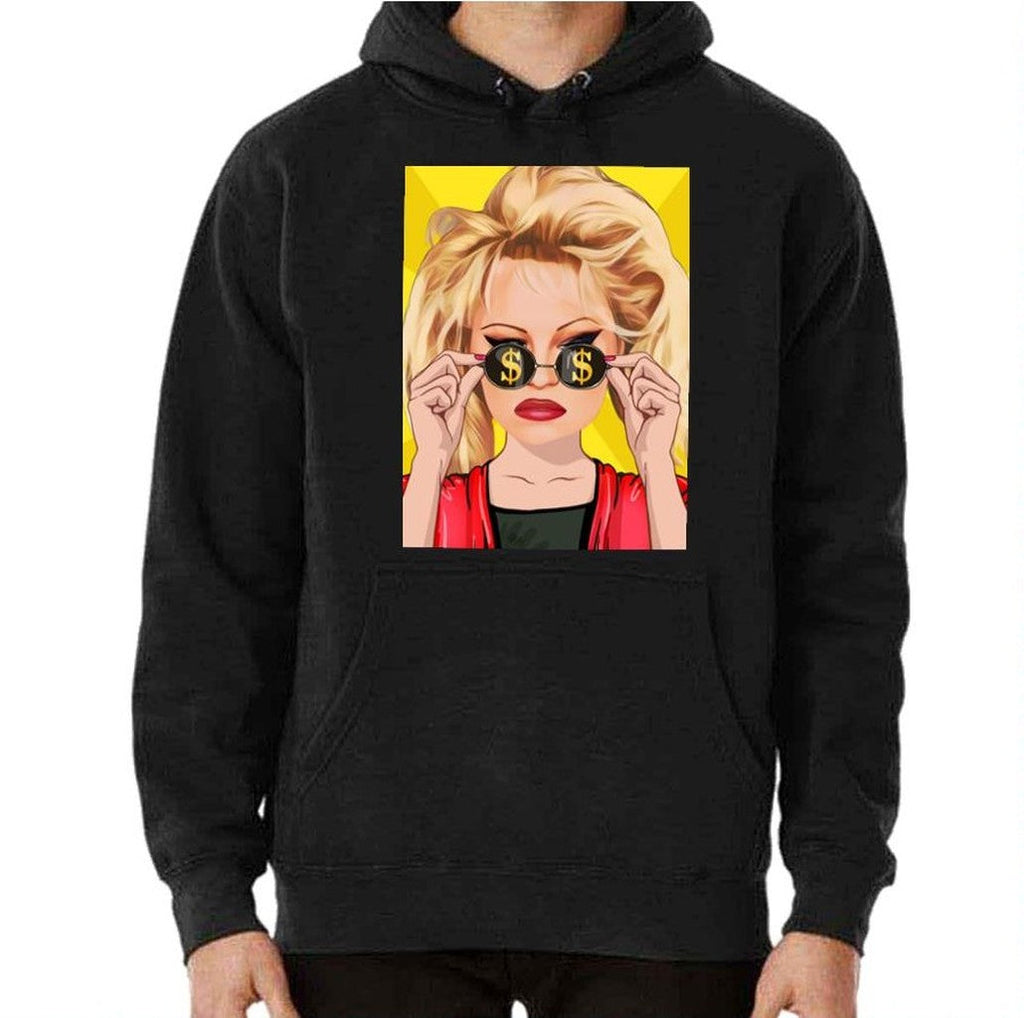 Money Icon Glasses Pamela Anderson Unisex T-Shirt