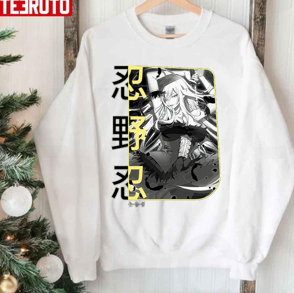 Monogatari Series Mnaga Anime Unisex Sweatshirt