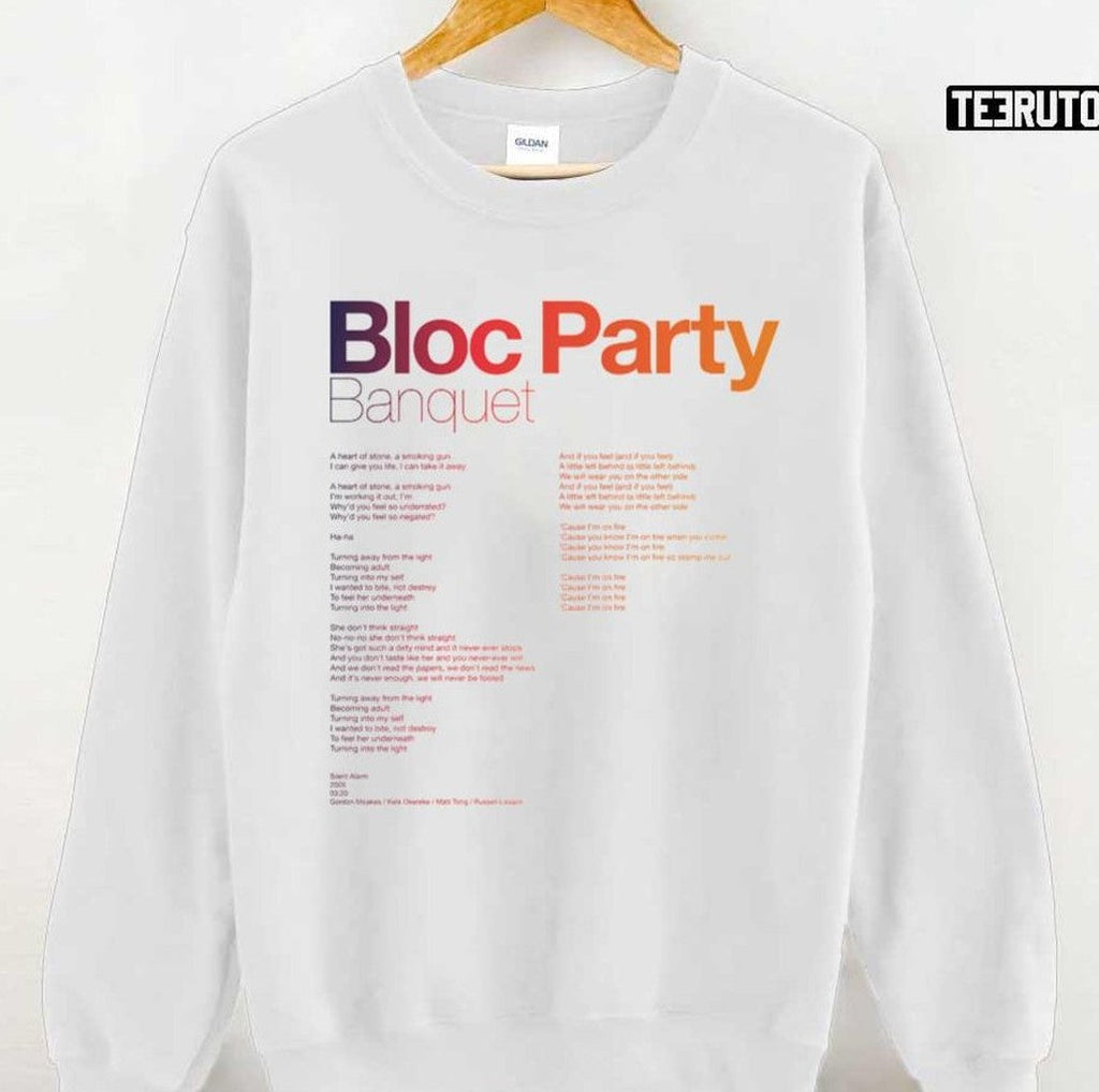 The Girls Are Fighting Bloc Party Unisex T-Shirt