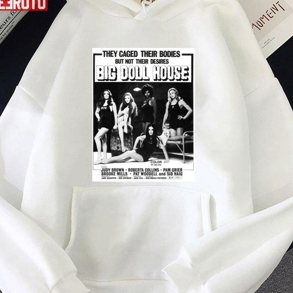 Big Doll House Black &amp; White Unisex T-Shirt