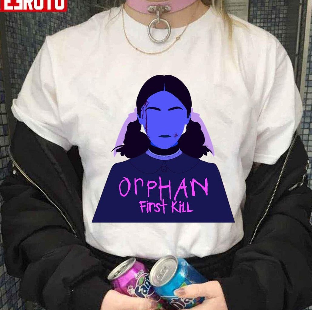 Orphan First Kill Faceless Portrait Unisex T-shirt