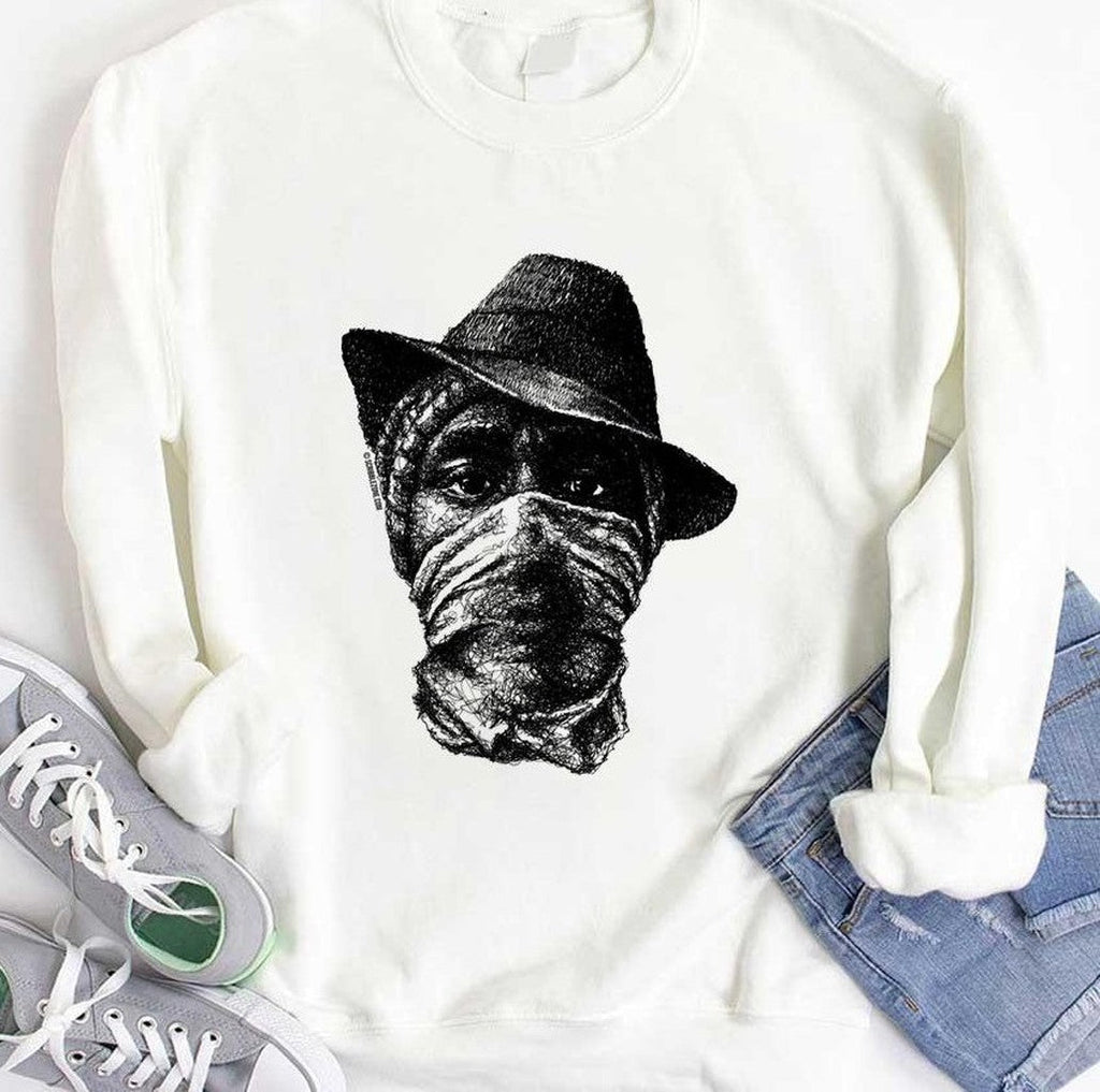Scribbled Rapper Unisex Hoodie