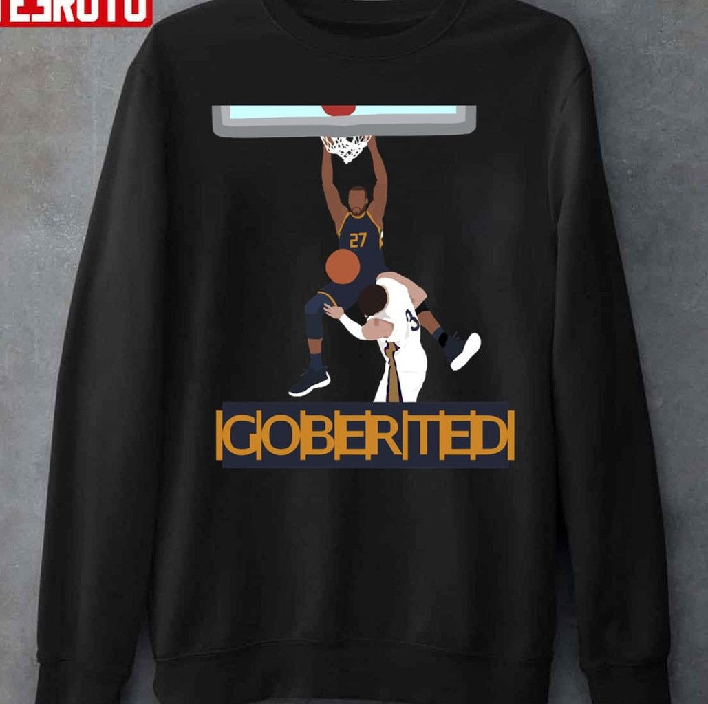Rudy Gobert Ed NBA Minimalist Art Unisex T-Shirt