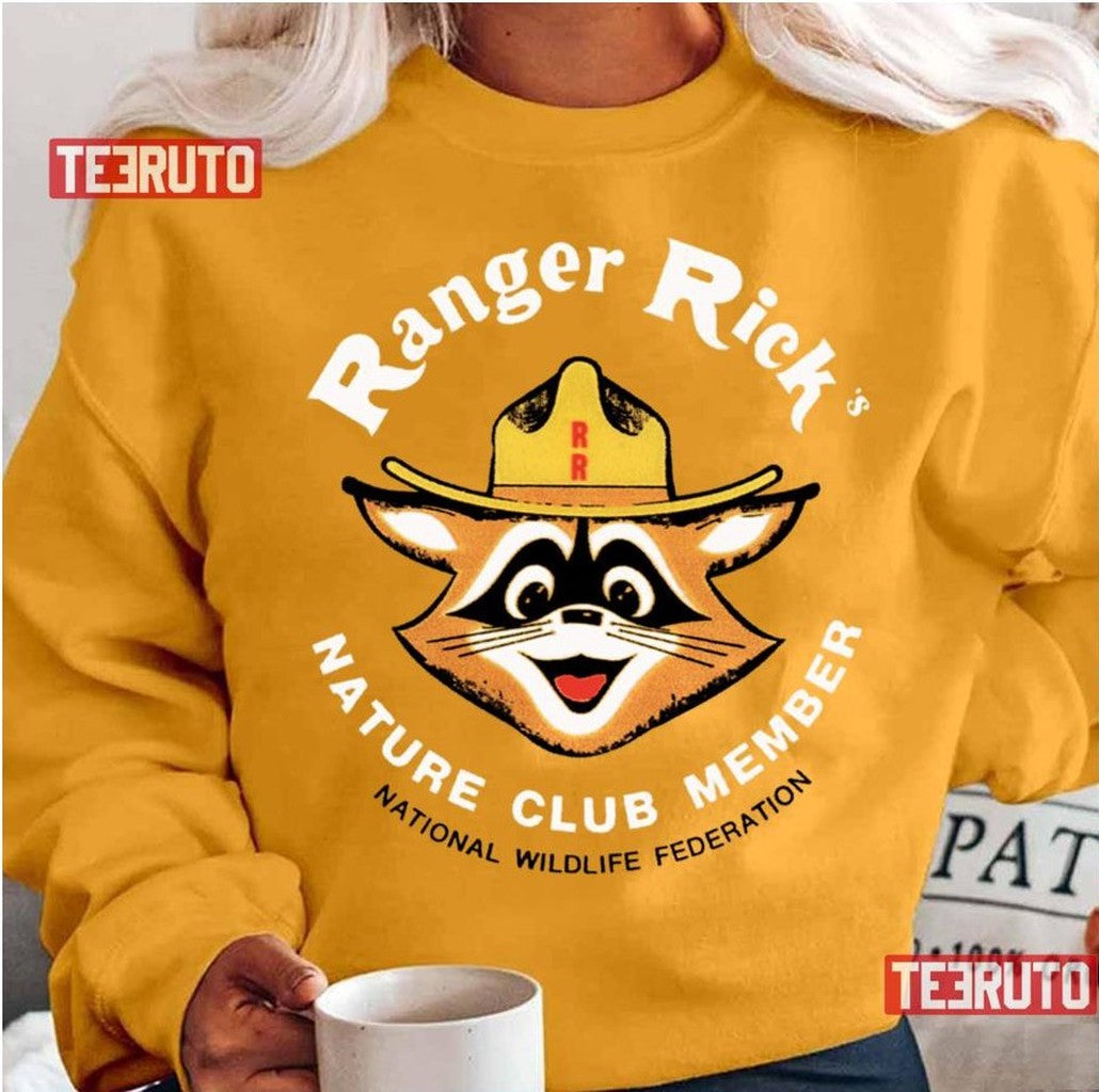 Ranger Rick's Nature Club Vintage Member Badge Unisex T-Shirt