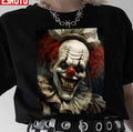 Scary Clown Monster Pennywise Halloween Unisex T-Shirt