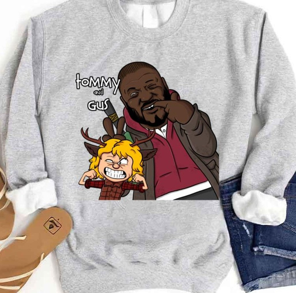 Sweet Tooth Tommy And Gus Unisex Sweatshirt