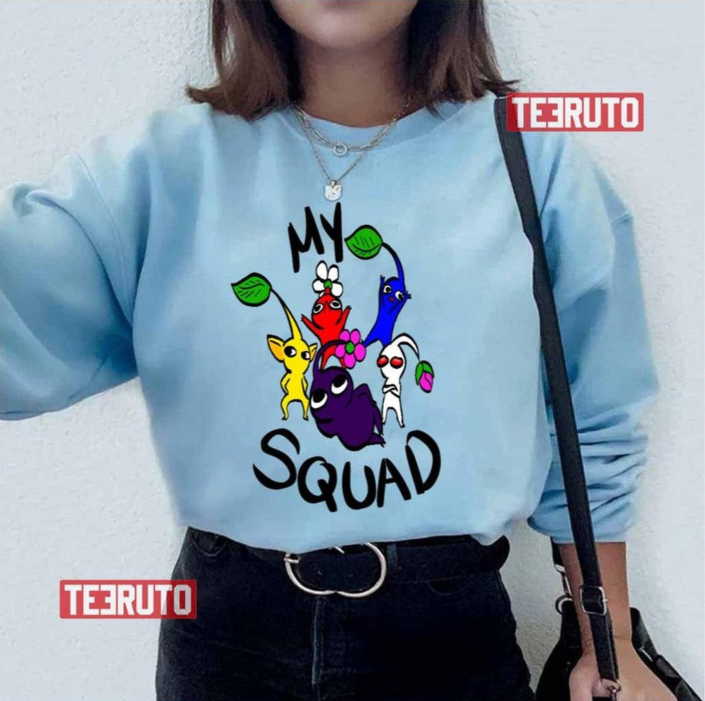 My Squad Pikmin Funny Unisex T-Shirt