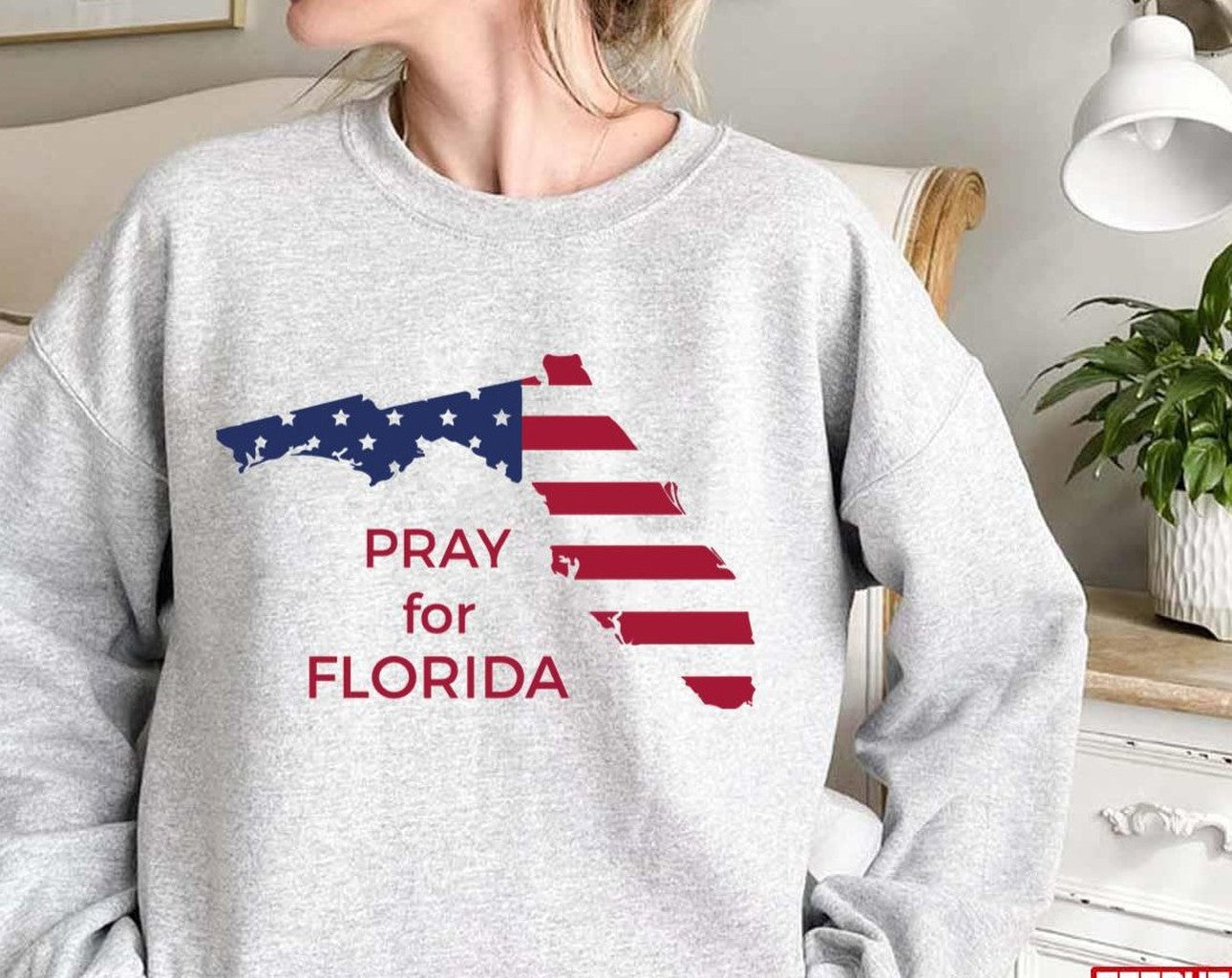 Pray For Florida Hurricane Unisex Sweatshirt