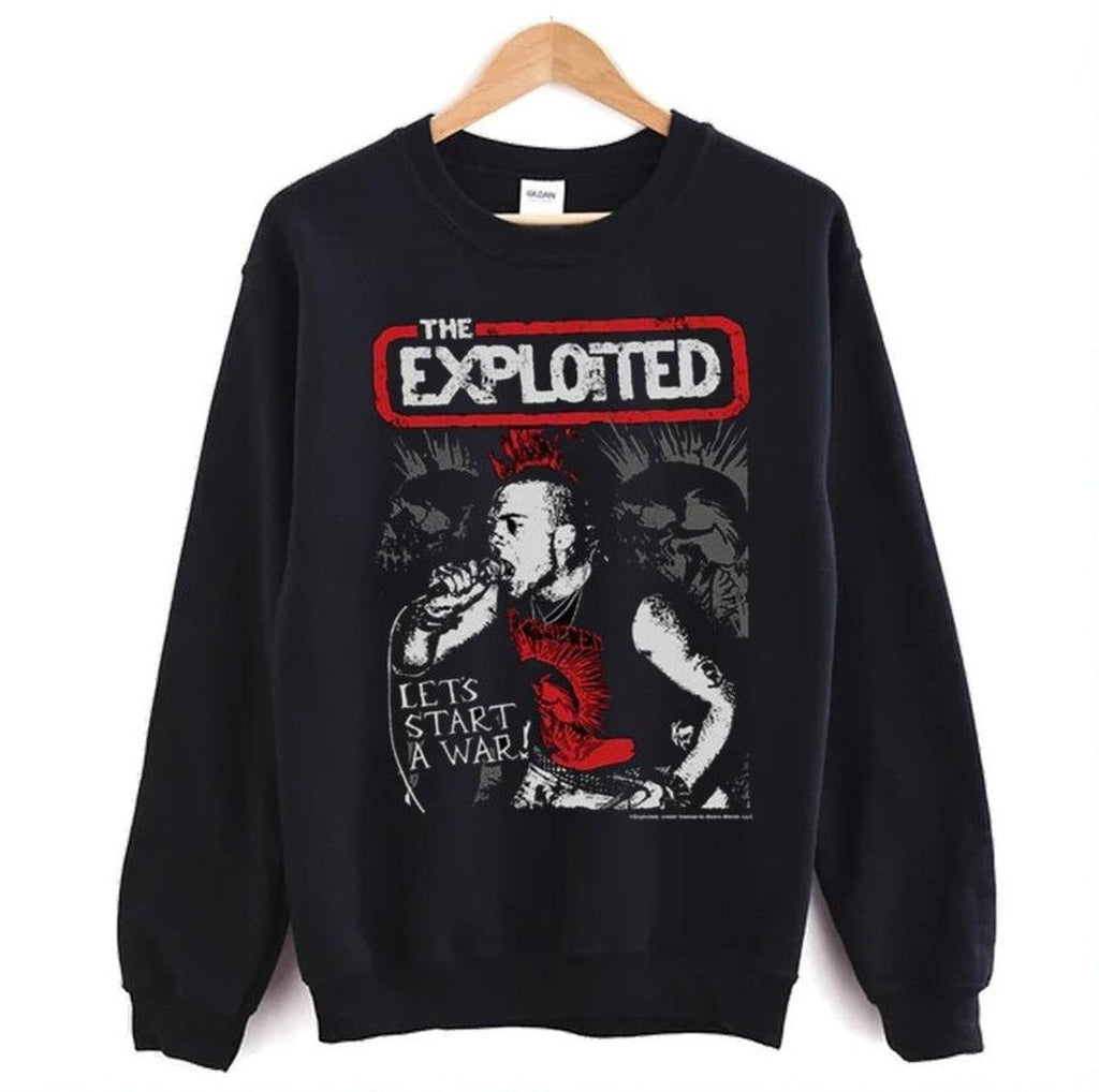 Skull Of Punk The Exploited The Massacre Unisex Sweatshirt