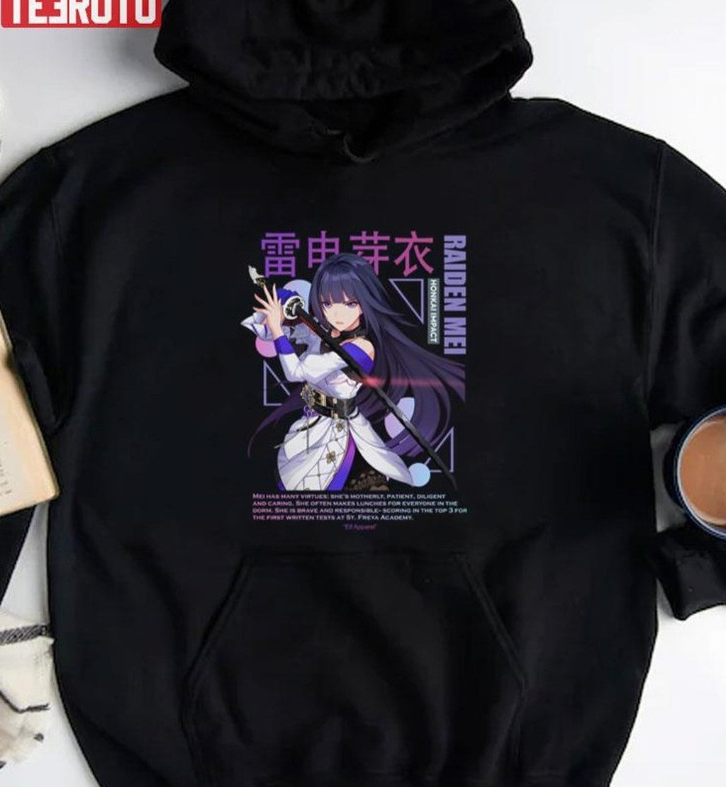 Raiden Mei Apho After Honkai Impact Introduction Unisex T-Shirt