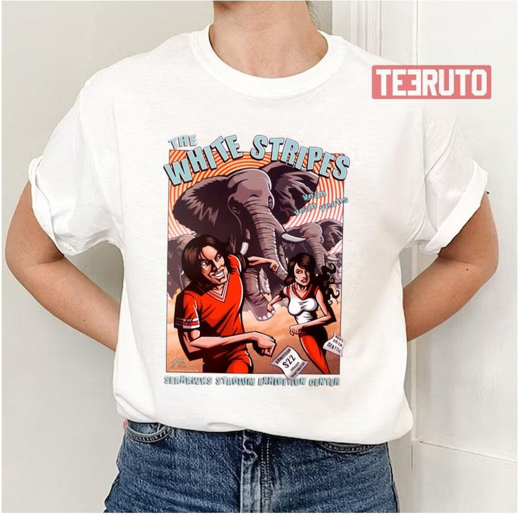 Ball And Biscuit The White Stripes Unisex T-Shirt