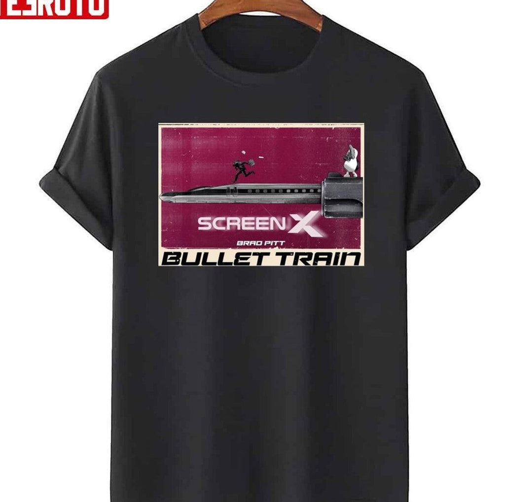 Screen X Brad Pitt Bullet Train Unisex T-Shirt