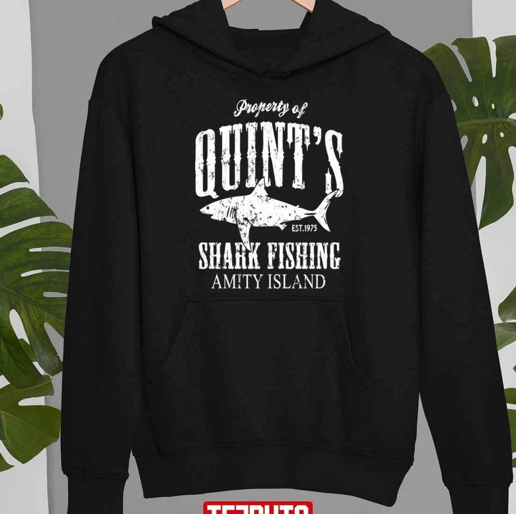 Quints Shark Fishing Amity Island Unisex T-Shirt