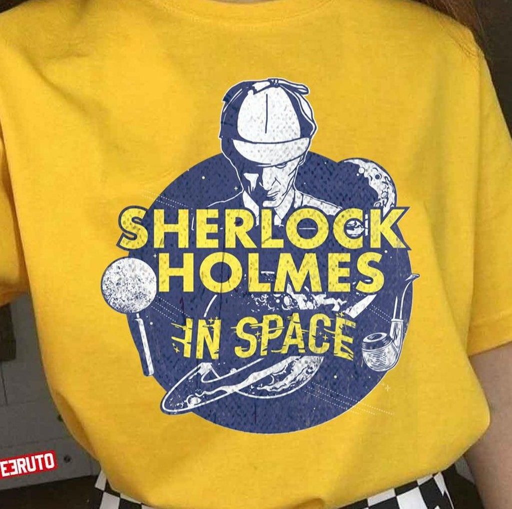 Sherlock Holmes In Space Unisex T-Shirt