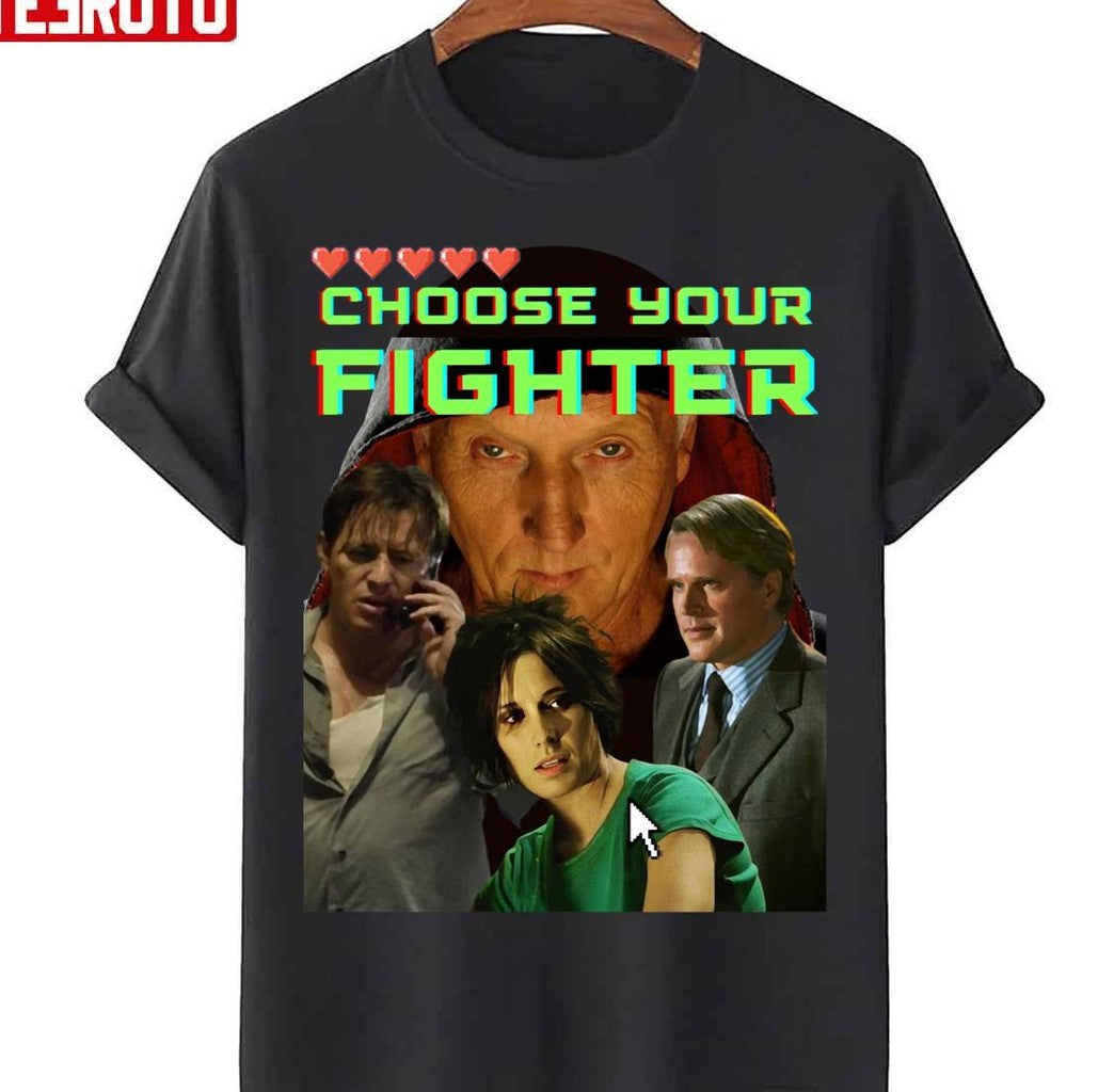 Saw Choose Your Fighter Design Unisex T-Shirt