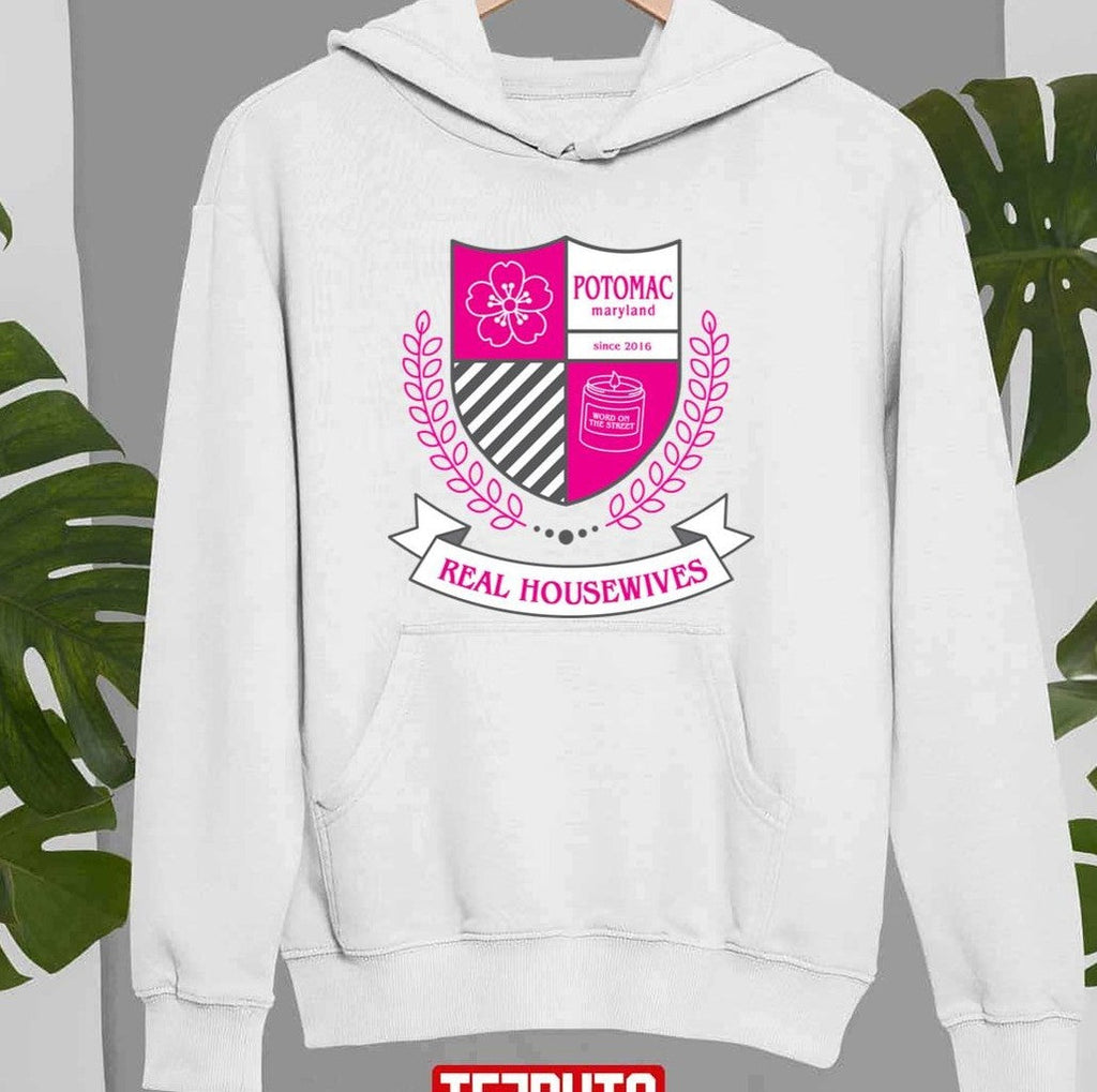 Rhop Real Housewives Of Potomac Collegiate Crest Bravo Fan Gift Unisex Sweatshirt
