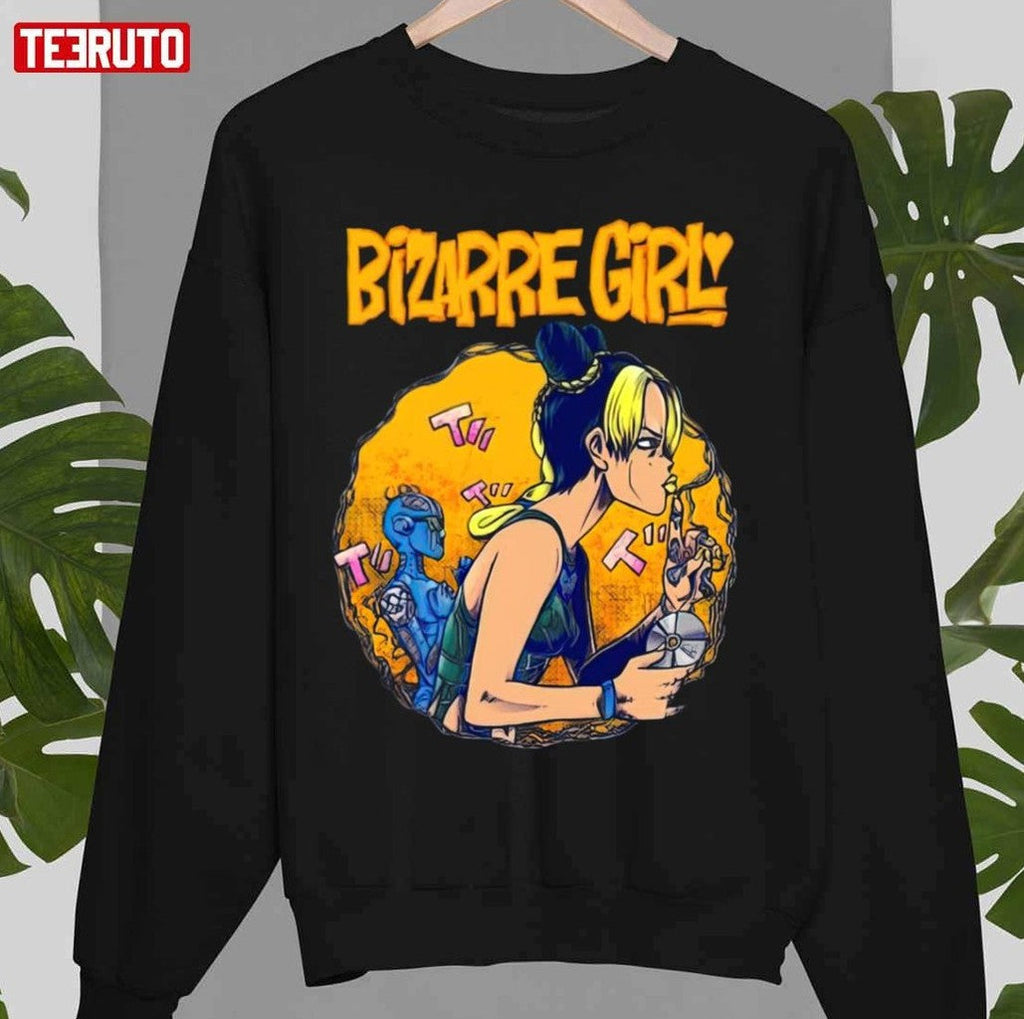 Bizarre Girl Jolyne Cujoh Unisex Sweatshirt