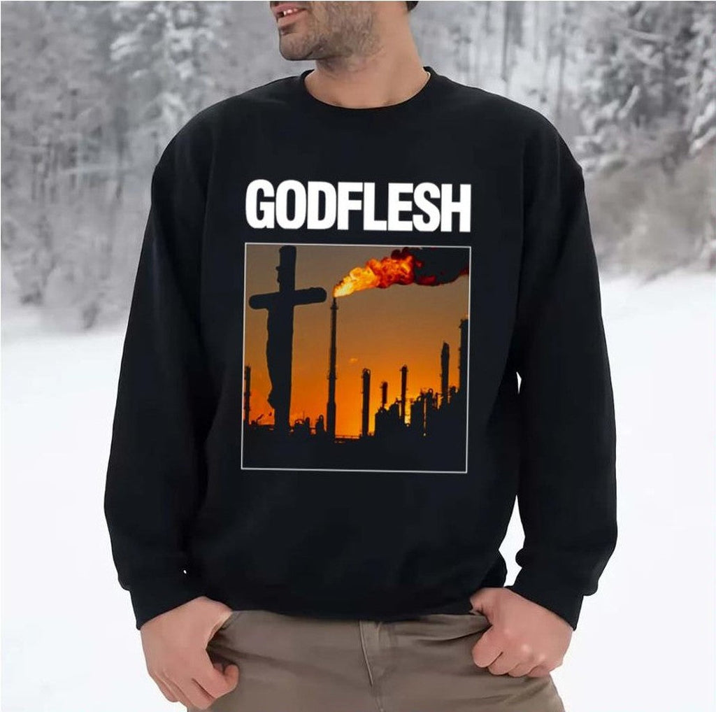 Band Work Godflesh 90s Band Unisex Sweatshirt