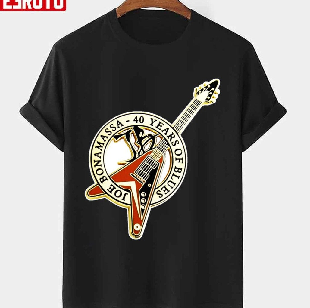40 Years Of Blues Joe Bonamassa Unisex T-Shirt