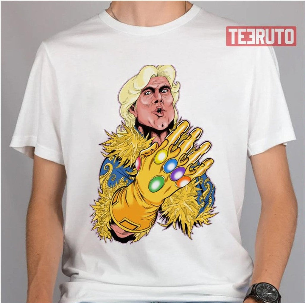 Ric Flair Infinity Gauntlet Lady The Infinity Glove Unisex T-Shirt