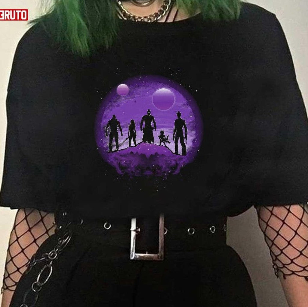 Sci-fi Action Movie Guardians of the Galaxy Artwork Unisex T-Shirt