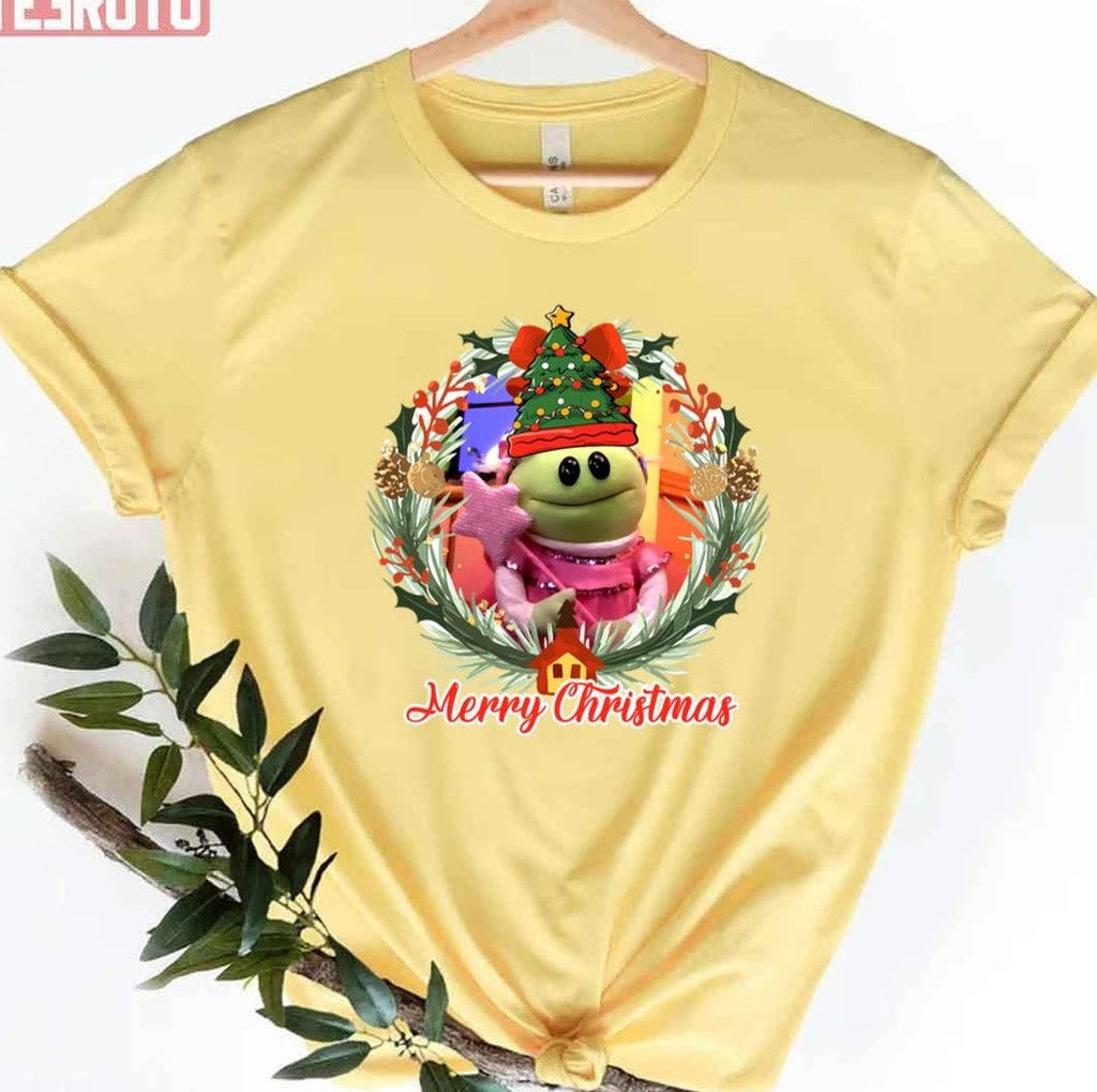 Nanalan Festive Joy Who's That Wonderful Girl Whimsical Christmas Tee Unisex T-Shirt