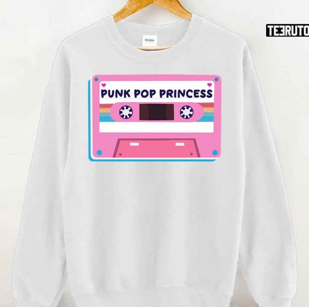 Punk Pop Princess Music Pink Cassette Tape Unisex T-Shirt