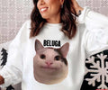 Beluga Cat Discord Pfp Unisex T-Shirt