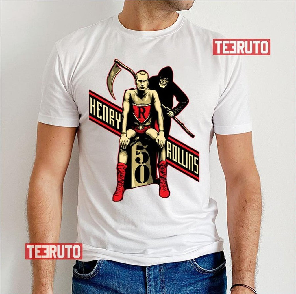 Rollins Reapper Graphic Henry Rollins Unisex T-Shirt