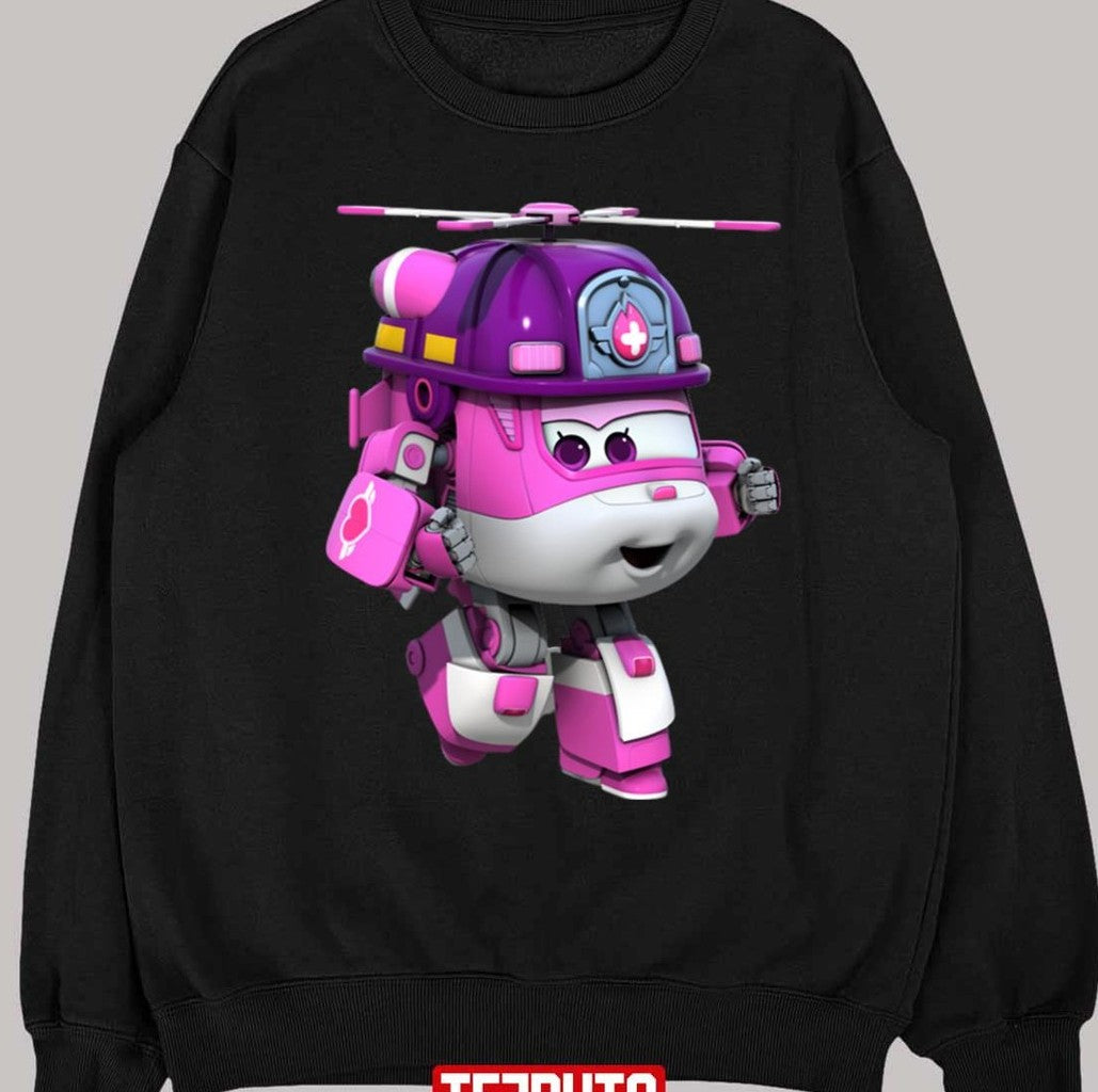 Super Wings Pink Girl Unisex T-Shirt