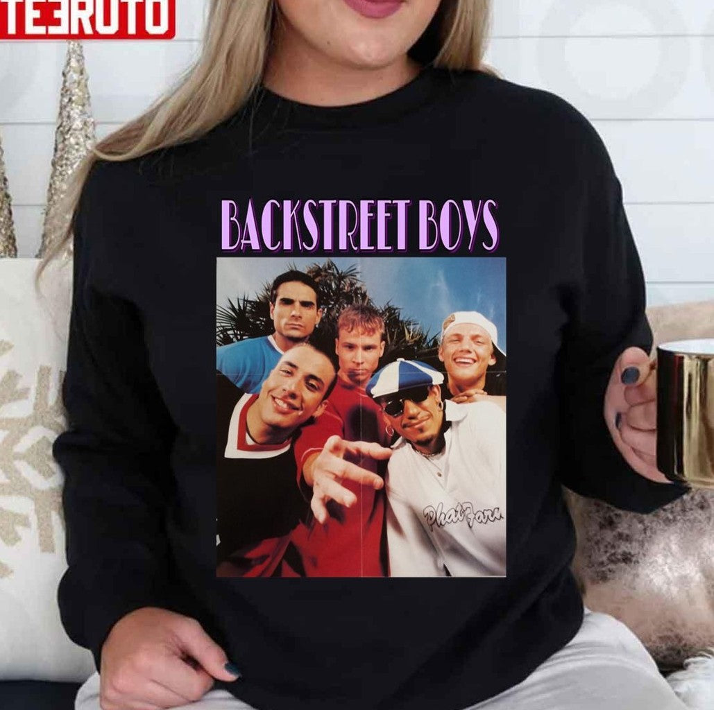 The Backstreet Boys Aesthetic Retro Graphic Unisex T-Shirt