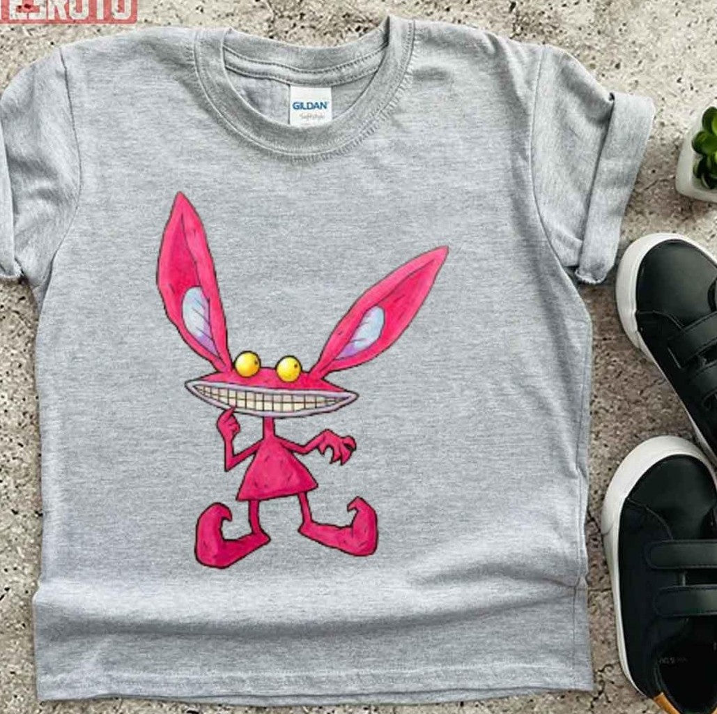 Pink Monster Aaahh Real Monsters Oblina Unisex T-Shirt