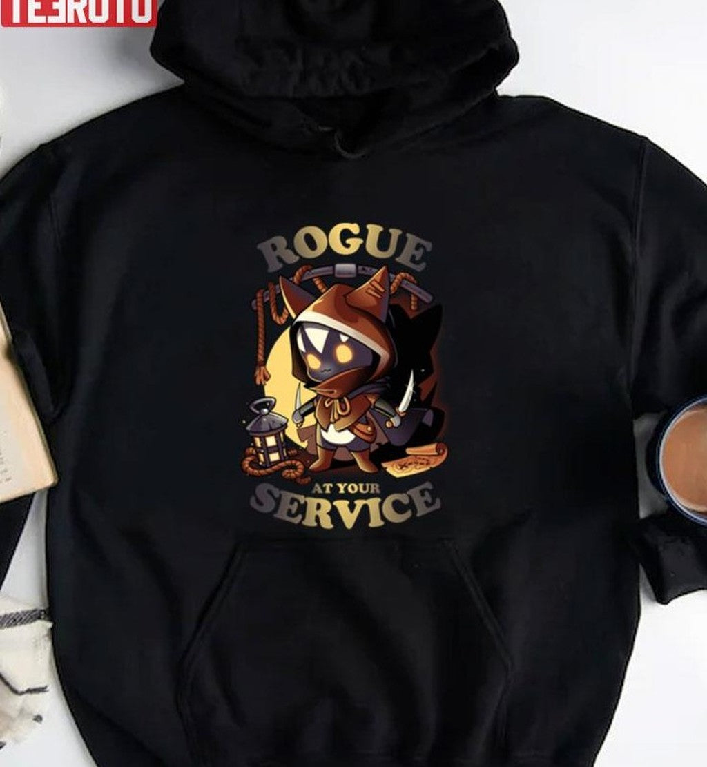 Rogue's Call Cute Gamer And Geek Unisex Sweatshirt