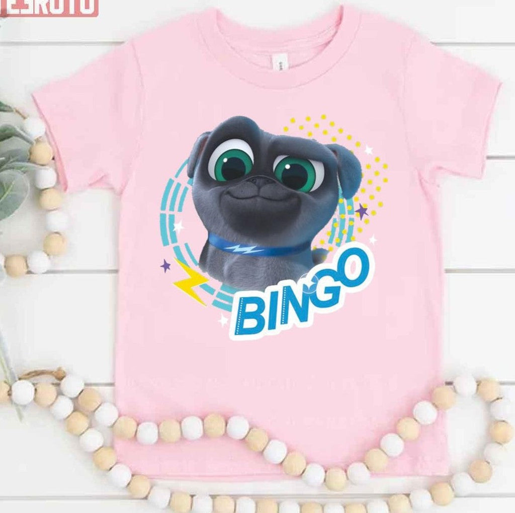 Bingo Face Puppy Dog Pals Unisex T-Shirt
